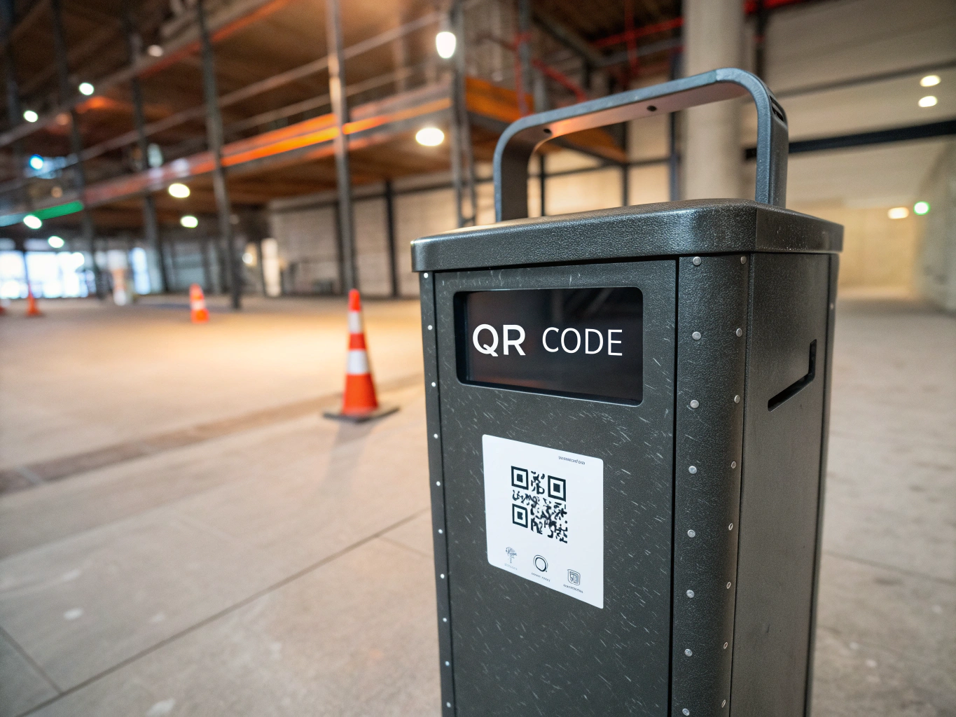 Systematic waste management in a commercial facility