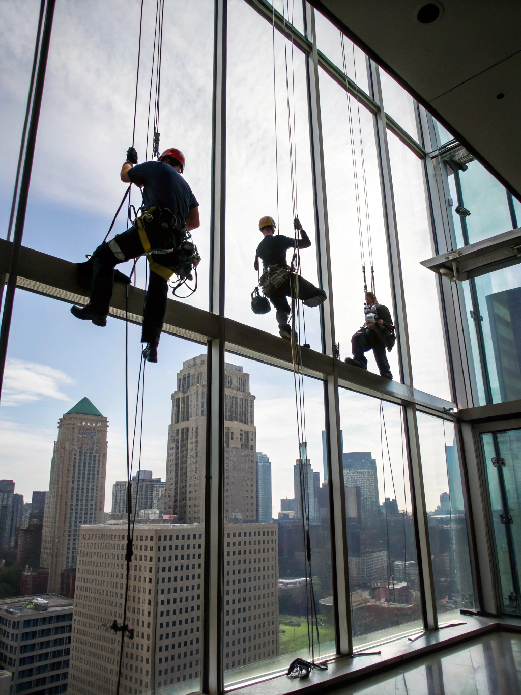 Professional window cleaning service